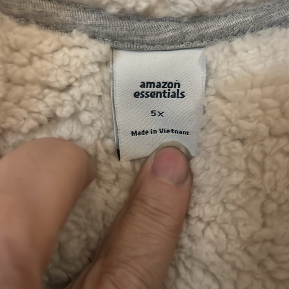 Amazon Essentials Women's Sherpa Lined Full-Zip Hoodie 5x - Picture 3 of 4